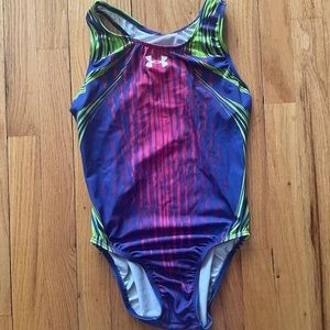 under armour women’s gymnastics leotard size adult medium